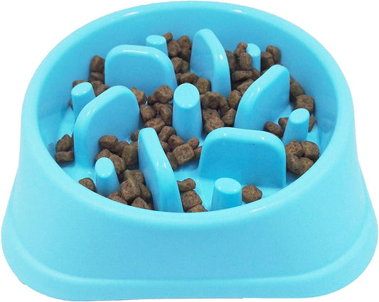 Dog Feeder Slow Eating Pet Bowl Eco-Friendly Non-Toxic Preventing Choking Healthy Design Bowl for Dog Pet Stop Bloat Bowl