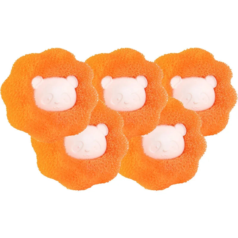 1-5Pcs Pet Hair Remover Reusable Ball Laundry Washing Machine Filter Wool Sticker Cat Hair Remover Pet Fur Lint Catcher Home