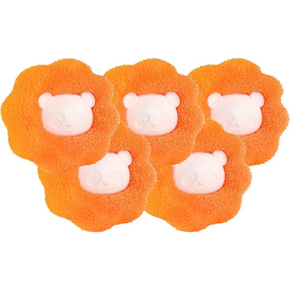 1-5Pcs Pet Hair Remover Reusable Ball Laundry Washing Machine Filter Wool Sticker Cat Hair Remover Pet Fur Lint Catcher Home