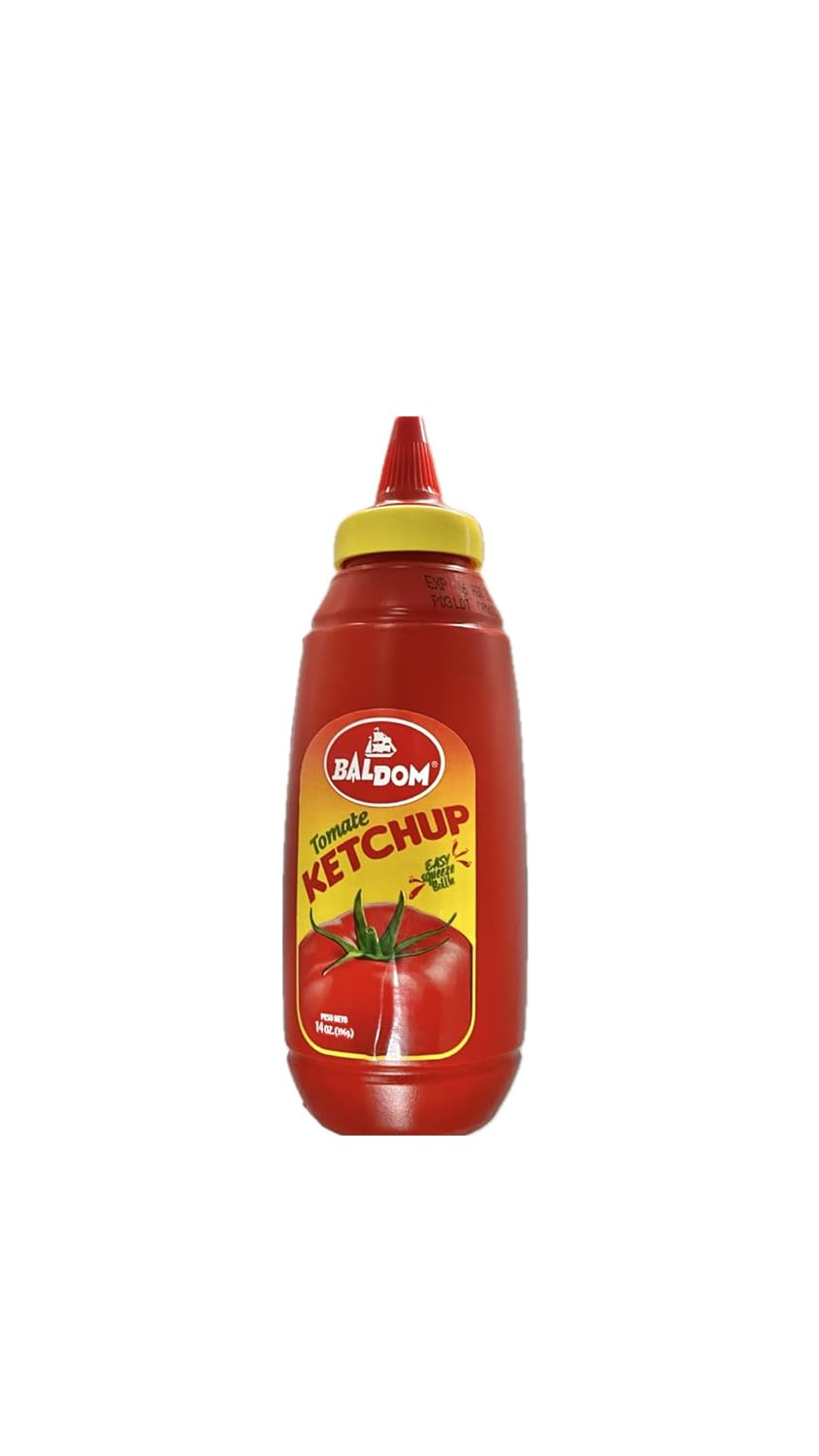 Baldom Tomate Ketchup (14oz) easy squeeze bottle 2PACK