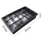 15 Grids Silicone Ice Cube Mold Ice Tray Mold Ice Cube Maker Mould Non-Toxic Durable Bar Pub Wine Ice Blocks Ice Cream Maker