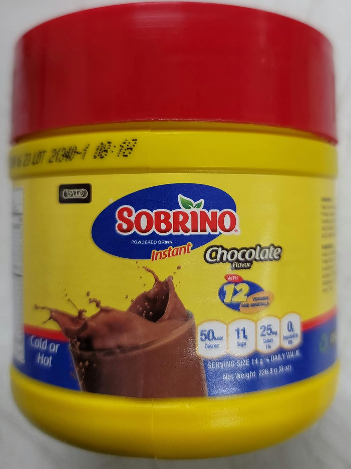 Sweet Dominican Sobrino Chocolate Powder En Polvo 8OZ