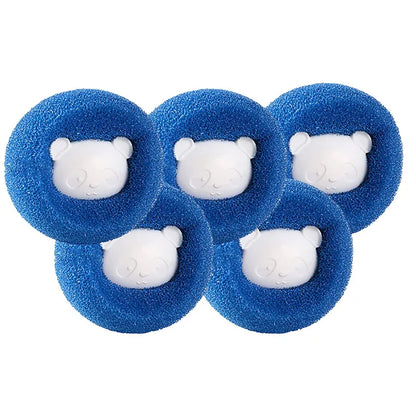 1-5Pcs Pet Hair Remover Reusable Ball Laundry Washing Machine Filter Wool Sticker Cat Hair Remover Pet Fur Lint Catcher Home