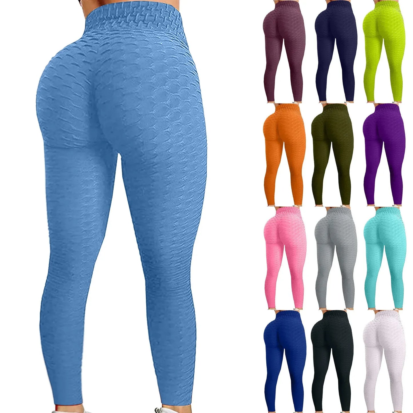 Multi-Color Yoga Leggings for Women - High Performance Sports Tights