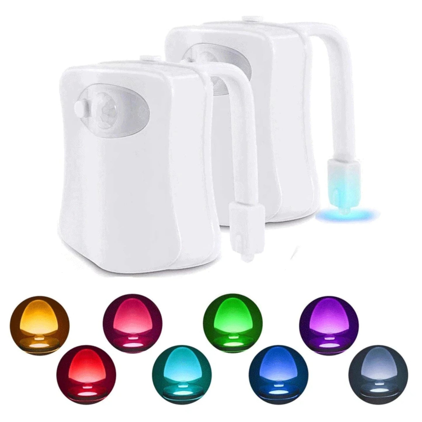 Colors Change LED Toilet Seat Night Light Induction Lamp Smart Motion Sensor