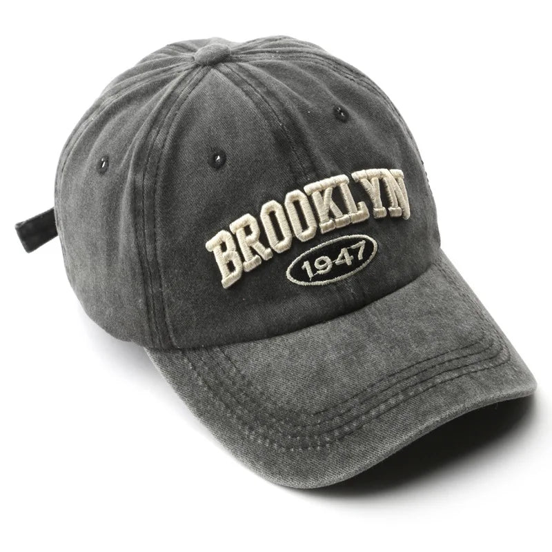 brooklyn Alphabet Baseball Cap Cowboy baseball cap