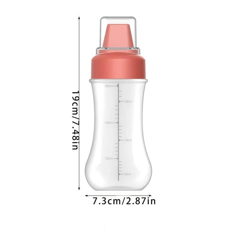 Squeeze Sauce Bottle Leak Proof Refillable Condiment Container