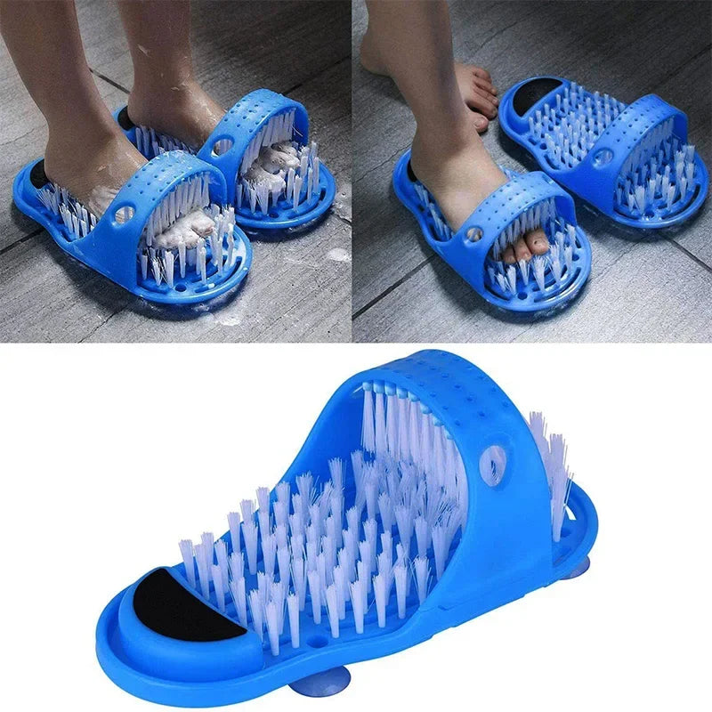 Bathroom Foot Washing Tool Lazy People Wash Their Feet Rubbing Feet Slippers