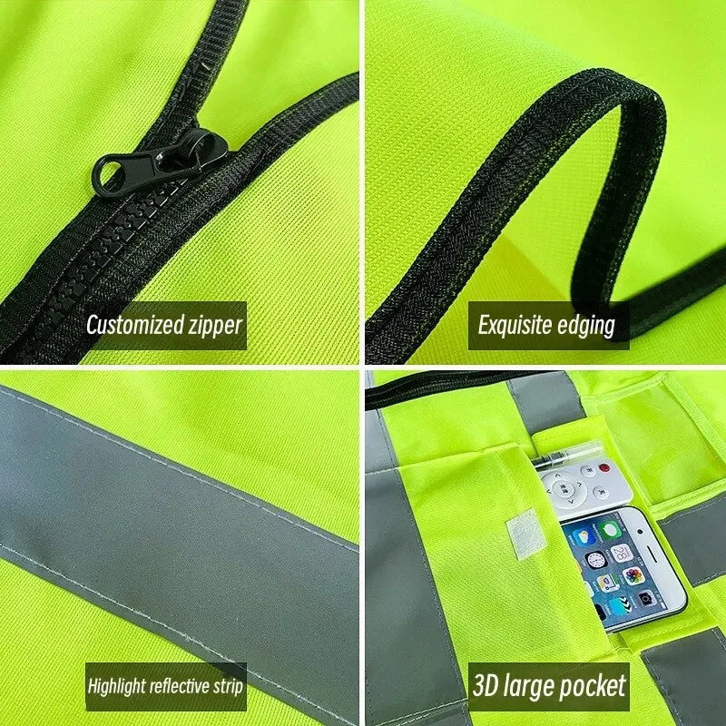 High Visibility Reflective Vest Working Clothes