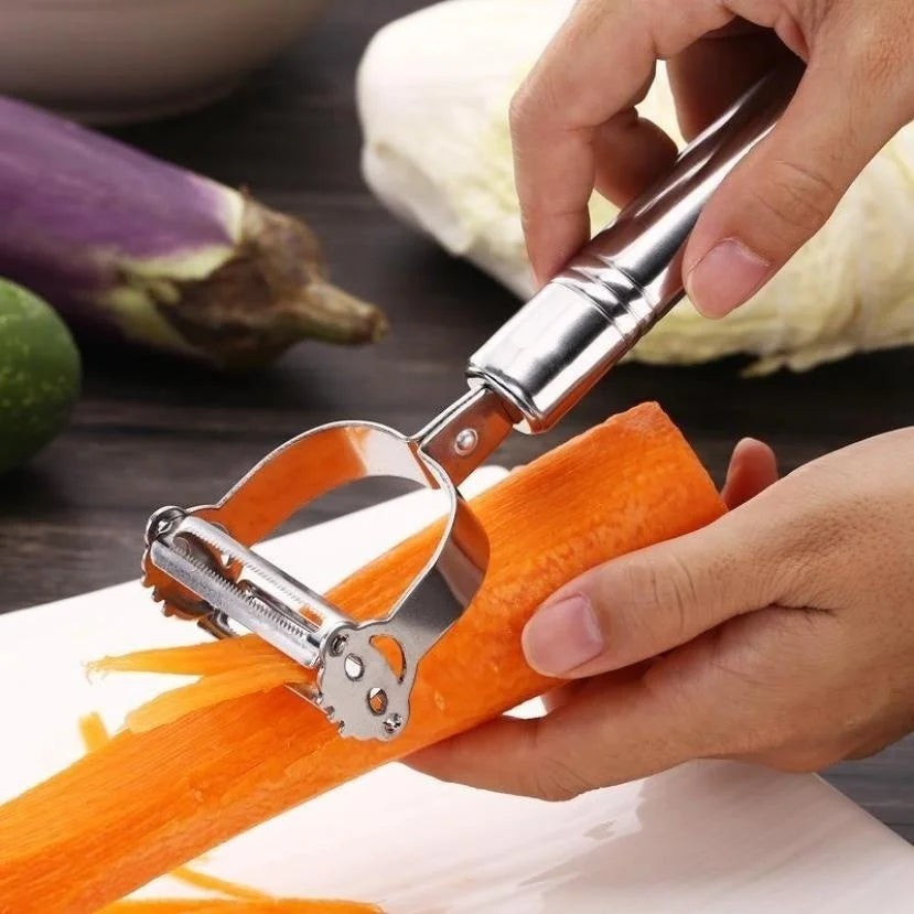 High Quality Stainless Steel Potato Cucumber Carrot Grater Julienne Peeler Vegetables Fruit Peeler Vegetable Slicer