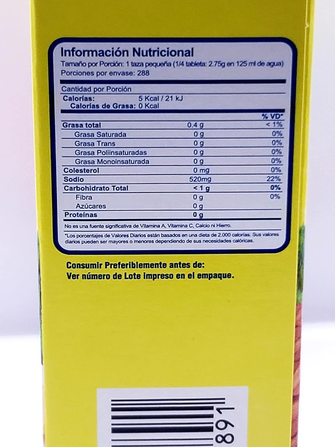 Chicken Bouillon 72 Tablets (792G)