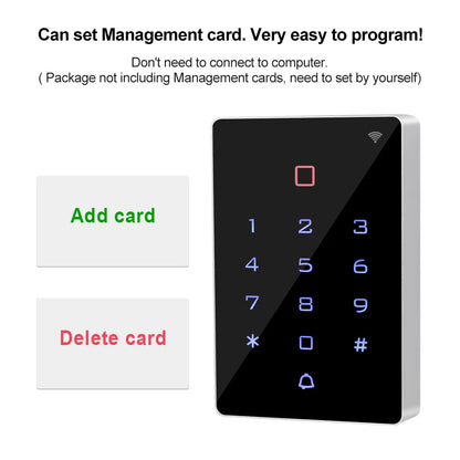 Standalone WIFI Tuya Access Control Keypad RFID 125Khz Access Controller Waterproof Door Opener for Door Entry Security System